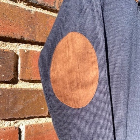 Boy's Navy Sweater - Picture 2 of 5